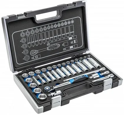 Набор инструментов 36 шт., 3/8" HOEGERT, ком