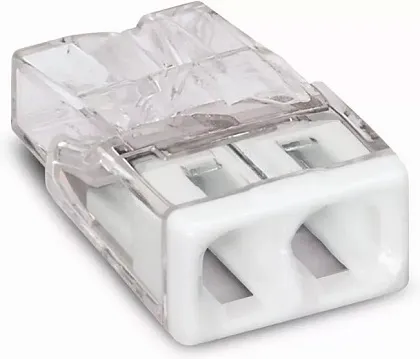 Клемма 2 отверстия 0,5-2,5 24А SN-202 (100шт) AWSPRODUCTS, уп