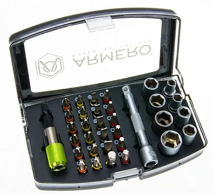 Бита набор A440/034, 34 шт Armero, ком