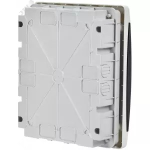 Щит встраиваемый пласт ЩРВ-П-18 IP41 черн прозр дверь UNION IEK