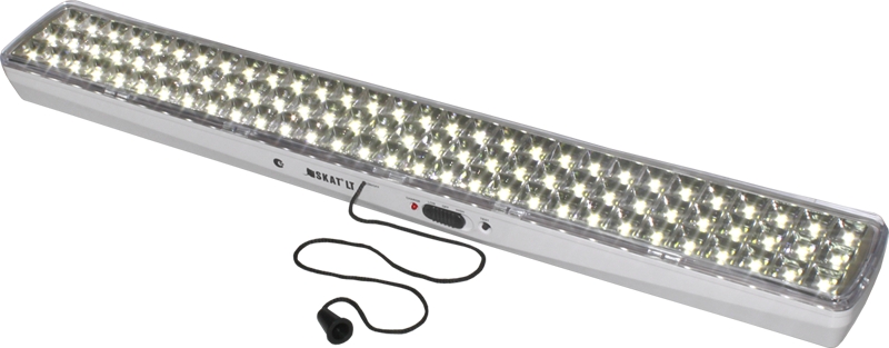 Светильник SKAT LT-902400-LED-LI-LON аварийный, 90 светодиодов, 2400мАч 446,8lm
