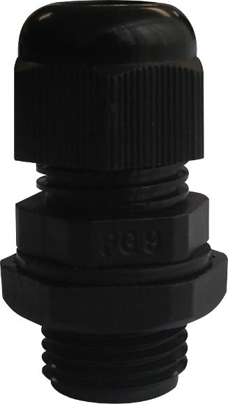 Ввод кабельный IP 68, PG9, цвет черный