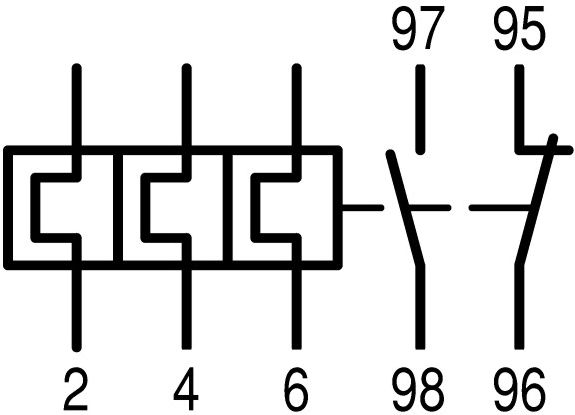 Термореле ZE-2,4 (1,6-2,4A)