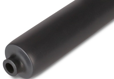 Термоусаживаемая трубка клеевая СТТК 140/40 черная (1,22м) (КВТ)