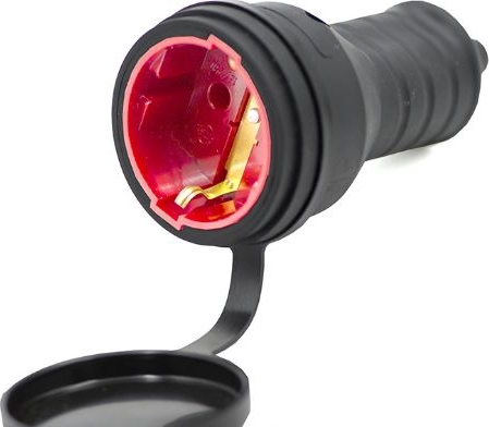 ГОРС Гнездо РП16-004 з/к штепсельное с крышкой прорезиненное /55