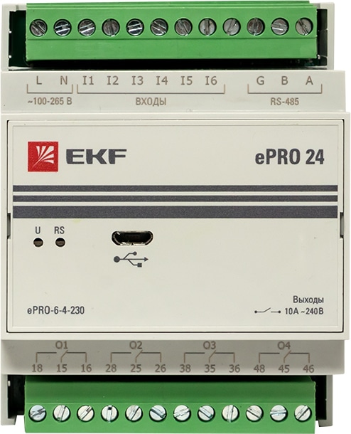 Модуль расширения ePRO удаленного управления 6вх\4вых 230В EKF PROxima