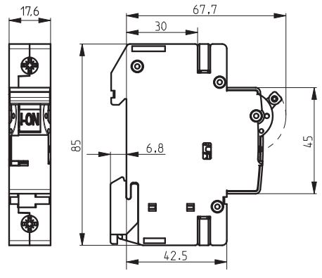 Автоматический выключатель ETIMAT6 D32/3 6кA ETI