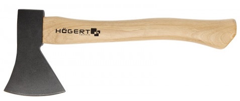 Топор 600 г с деревянной рукояткой HOEGERT