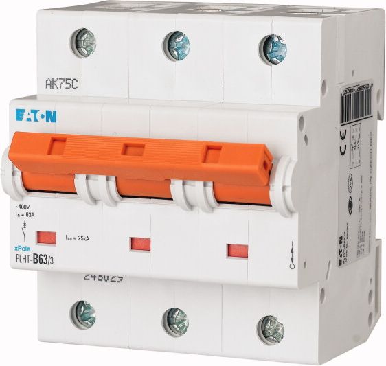 Автомат PLHT-D63/3 (D) 63А, 3-pol