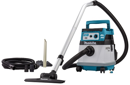 Пылесос аккум. LXT BL 2x18В, 2400 л/мин, 110мбар,15л,сух.,self-cleaning,HEPA,AWS Makita