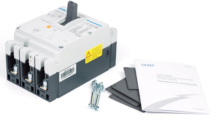 Автоматический выключатель NM8N-125S 80А 50кА 3p.TM рег. расцеп. CHINT