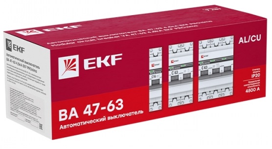 Автоматический выключатель ВА 47-63 D32/3 4.5кА Proxima EKF
