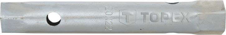Ключ торцовый двухсторонний трубчатый, 24x26 мм TOPEX