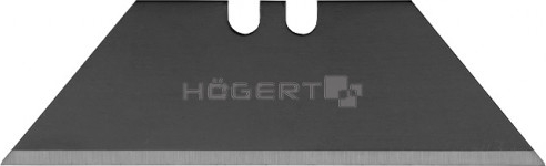 Лезвия трапециевидные, черные, 19 мм, SK4, 10 шт. HOEGERT