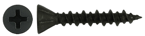 Саморезы 3,9x45 потай, двухзаходные, оксид, ГВЛ (уп.-1000шт.)