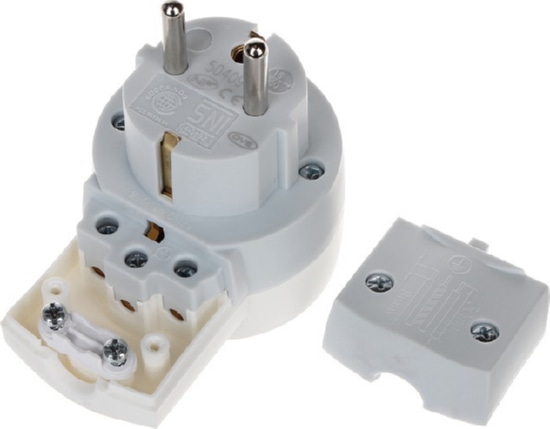 Вилка с розеткой 2К + З - 16 A LEGRAND