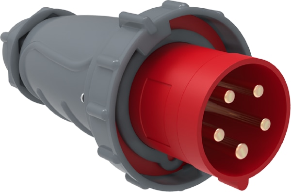 Вилка переносная 63A 5п (3P+N+PЕ) 035 IP67, 415В, MAGNUM IEK