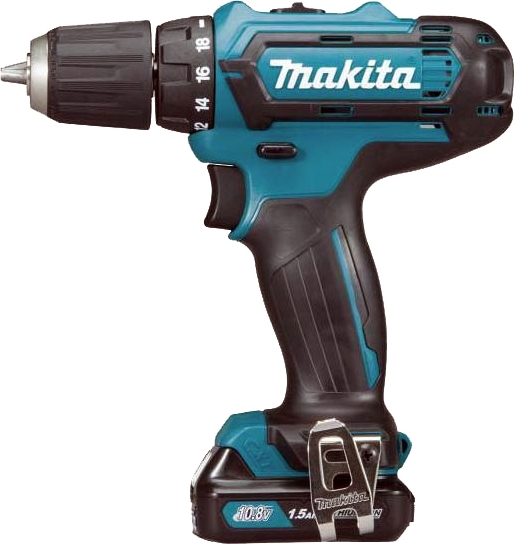 Аккумуляторная дрель-шуруповерт  DF331DWYE 10.8v 1.5Аh Li-Ion*2 Makita