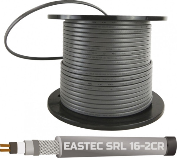 Саморег. кабель SRL 16-2 CR 16Вт/м (экранированный)