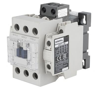 Контактор UKC1-40-22-230AC, 40A, 18,5kW, Uк=230VAC, 2NO+2NC 