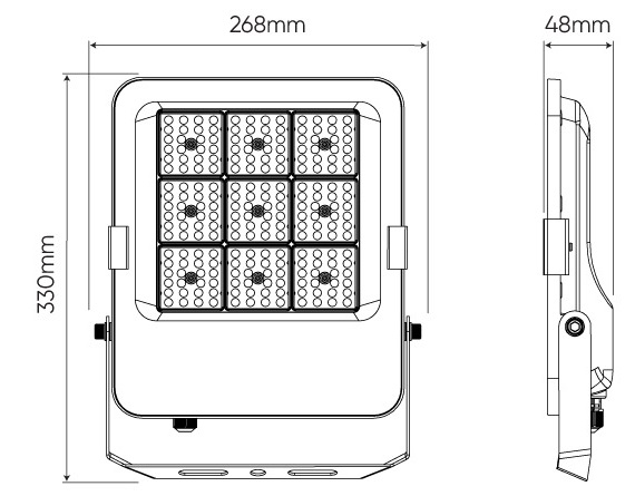 Светильник PRIME FLUX 100W 4000K 14000lm 120°