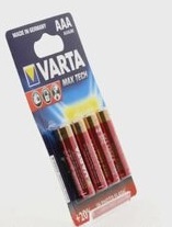 Элемент питания Varta 4703 MAXTECH LR03 BL4