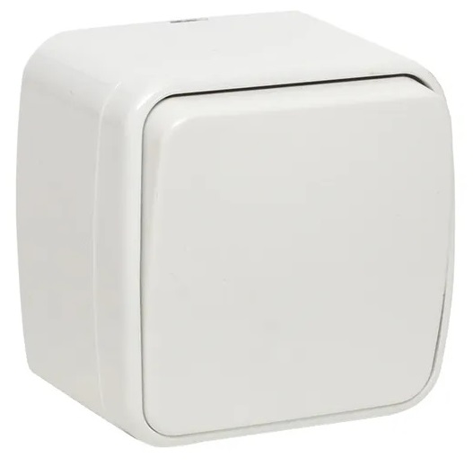 Выключатель ОУ 1-кл. Белый Минск EKF