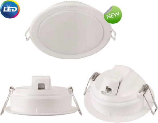 Светильник светодиодный 59448 MESON 105 7W 30K WH recessed 500lm