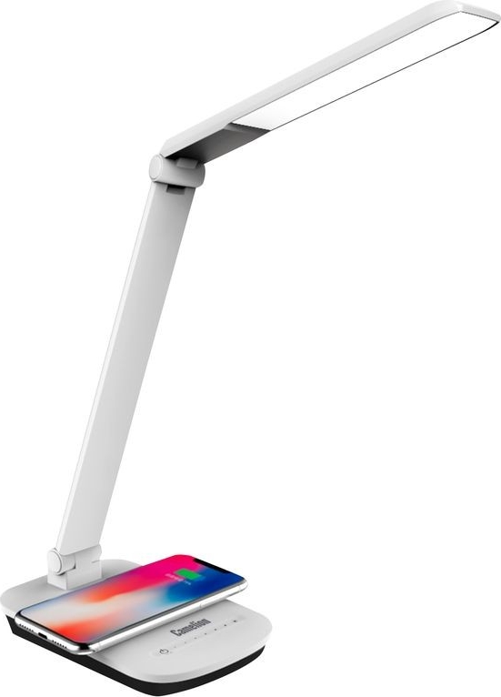 Светильник настольный Camelion KD-825  C01  бел.LED (Свет-к наст.с беспроводн.зарядкой,16 Вт,230В, 3