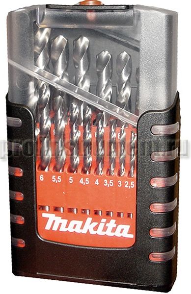 Набор сверел по металлу (19 шт.) (D-29941) Makita