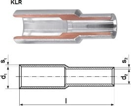 Соединитель KLR 70/50 (упак.-10шт.)