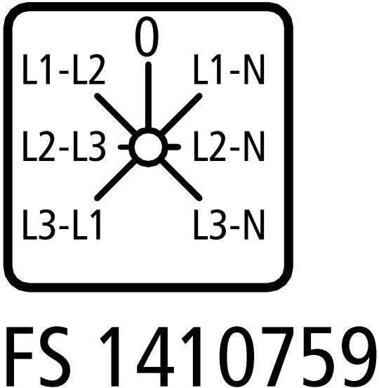 Переключатель на DIN T0-3-8007/IVS (20А)