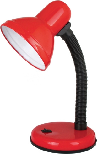 Светильник настольный Ultraflash UF-301P С04 красный (230V 60W, Е27)