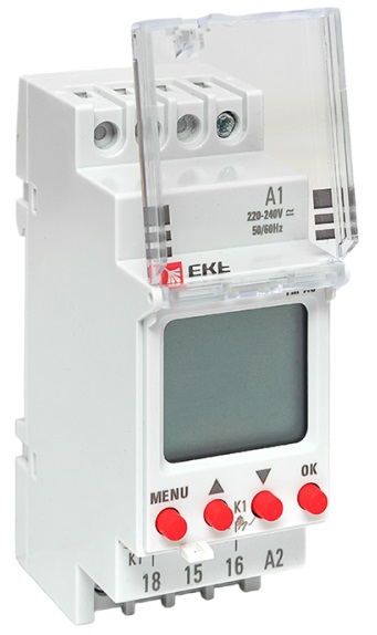 Таймер электронный астрономический одноканальный TM-AS EKF