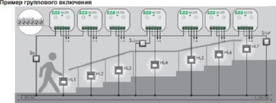 Реле управления каскадным LED освещением AS-225