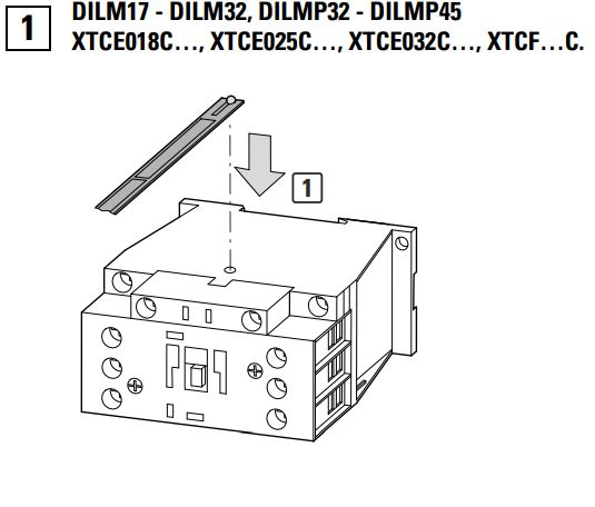 Блокировка механическая DILM32-XMV (DILM 17...32)