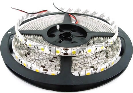 Светодиодная лента LED STRIP 12V 300 LED 5050 14.4W NW JL-T300-5050-NW