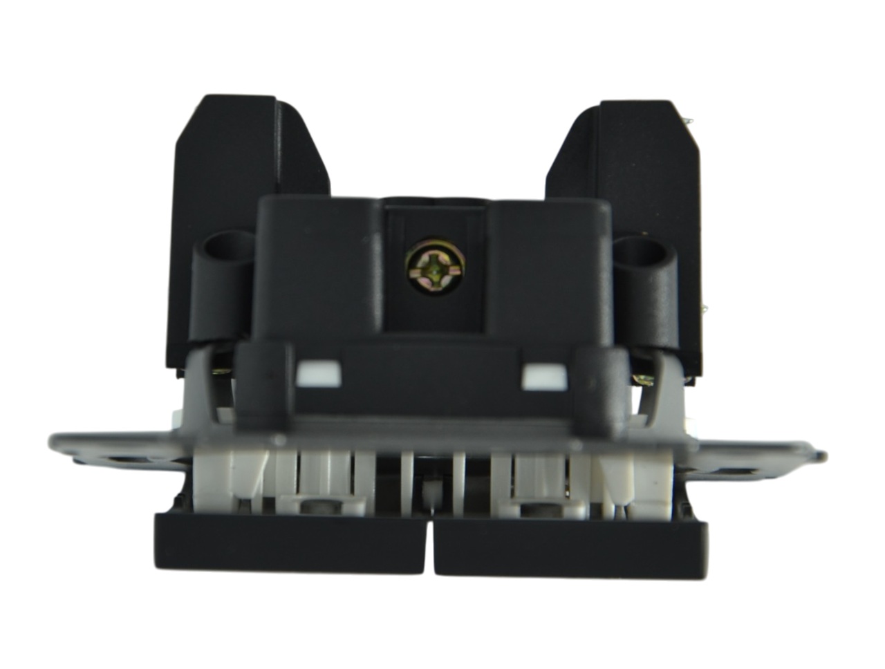 Выключатель 2-кл. чёрный A-009B "Aura" AWSproducts