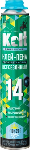 Клей-пена  всесезонная (проф., 900гр.) KOLT