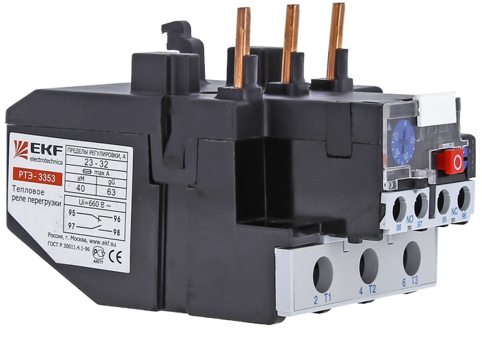 Термореле РТЭ-3357 (37-50A) EKF, 