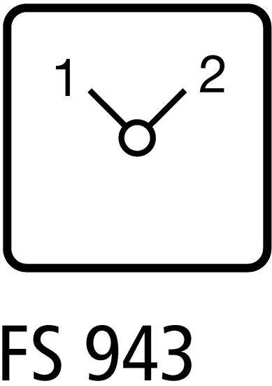 Переключатель щитовой T0-1-8220/E (20А, 1-2)