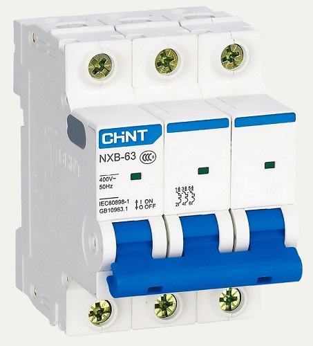 Автоматический выключатель NXB-63S C4/3 4.5кА CHINT