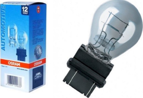 Лампа 3157 E1  27/7W  W2,5x10Q 12V (только упаковками по 10шт)