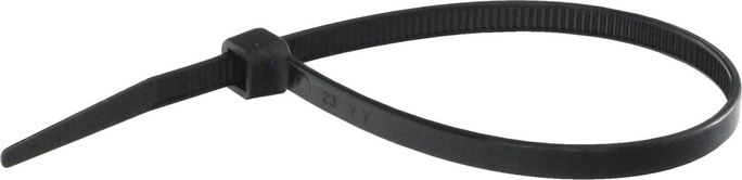 Хомут черный nylon cable ties 2,5x200 (100 шт.) UV (ELUX)