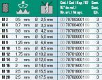 Комплект метчиков ручных HSS DIN 352 M12