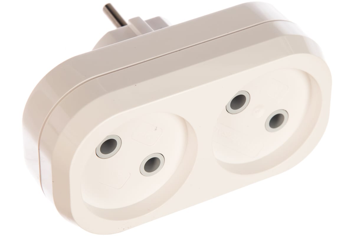 Разветвитель 2 гн. б/з UNIVersal