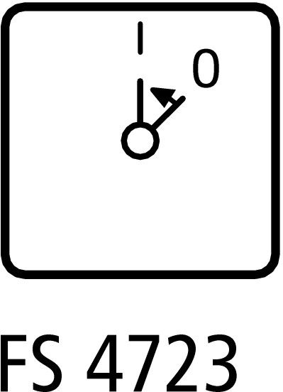 Переключатель щитовой T0-1-15351/E (1<--0)