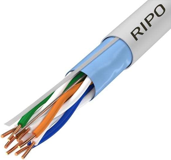 Кабель RIPO FTP4 CAT5E 24AWG 305м Cu (медь)