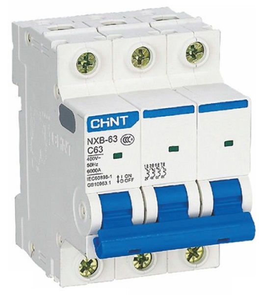 Автоматический выключатель NXB-63S C2/3 4.5кА CHINT