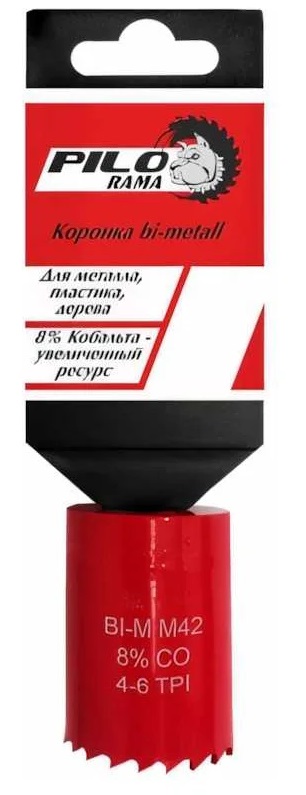 Коронка Bi-Metall 8%Co. 52мм "Pilorama"